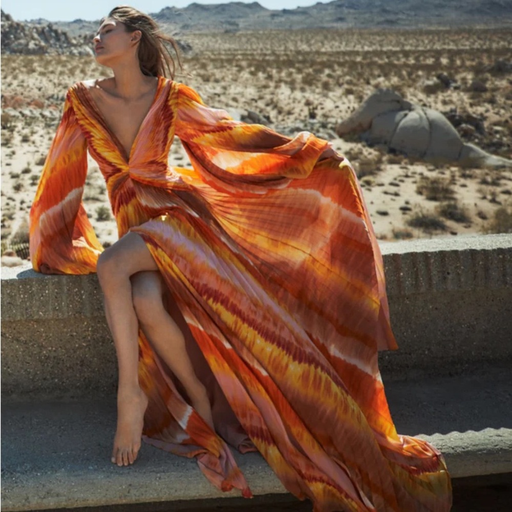 Alexis Este sunset maxi dress
